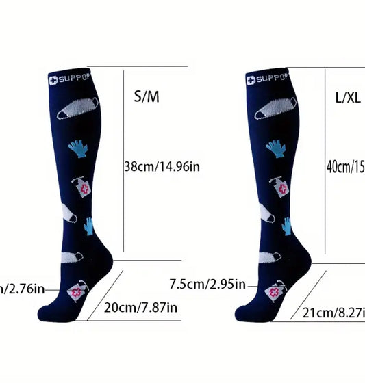 Medias de compresión L/XL