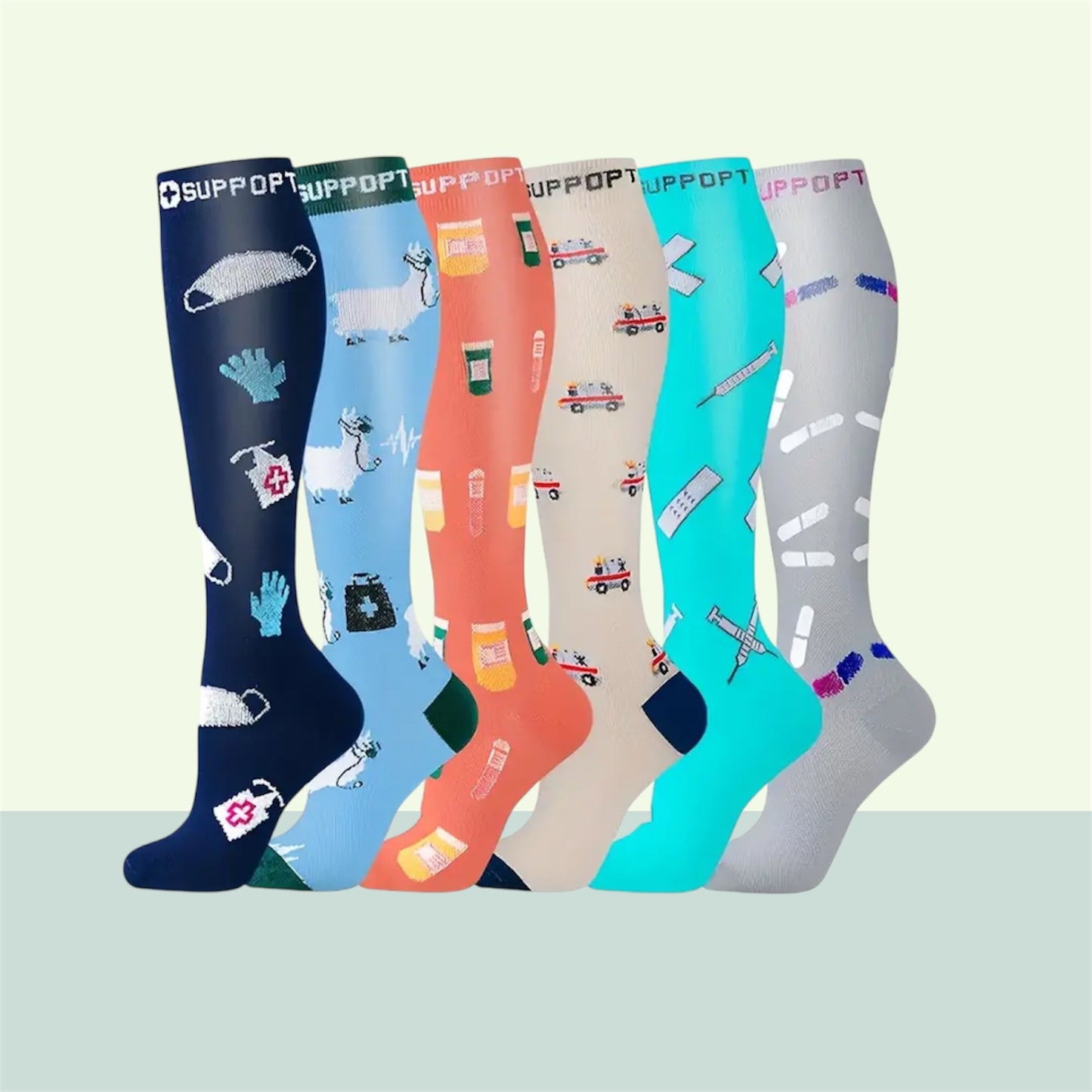 Medias de compresión L/XL