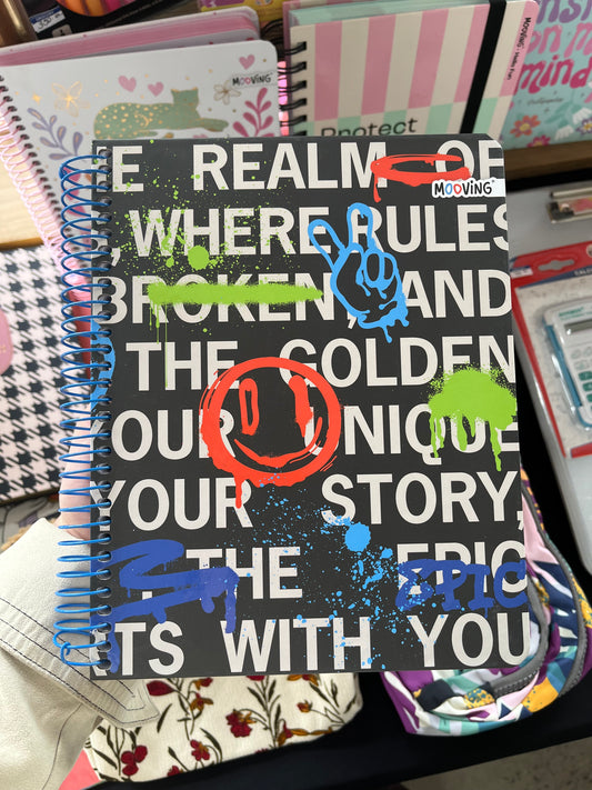 Cuaderno / libreta - graffitti