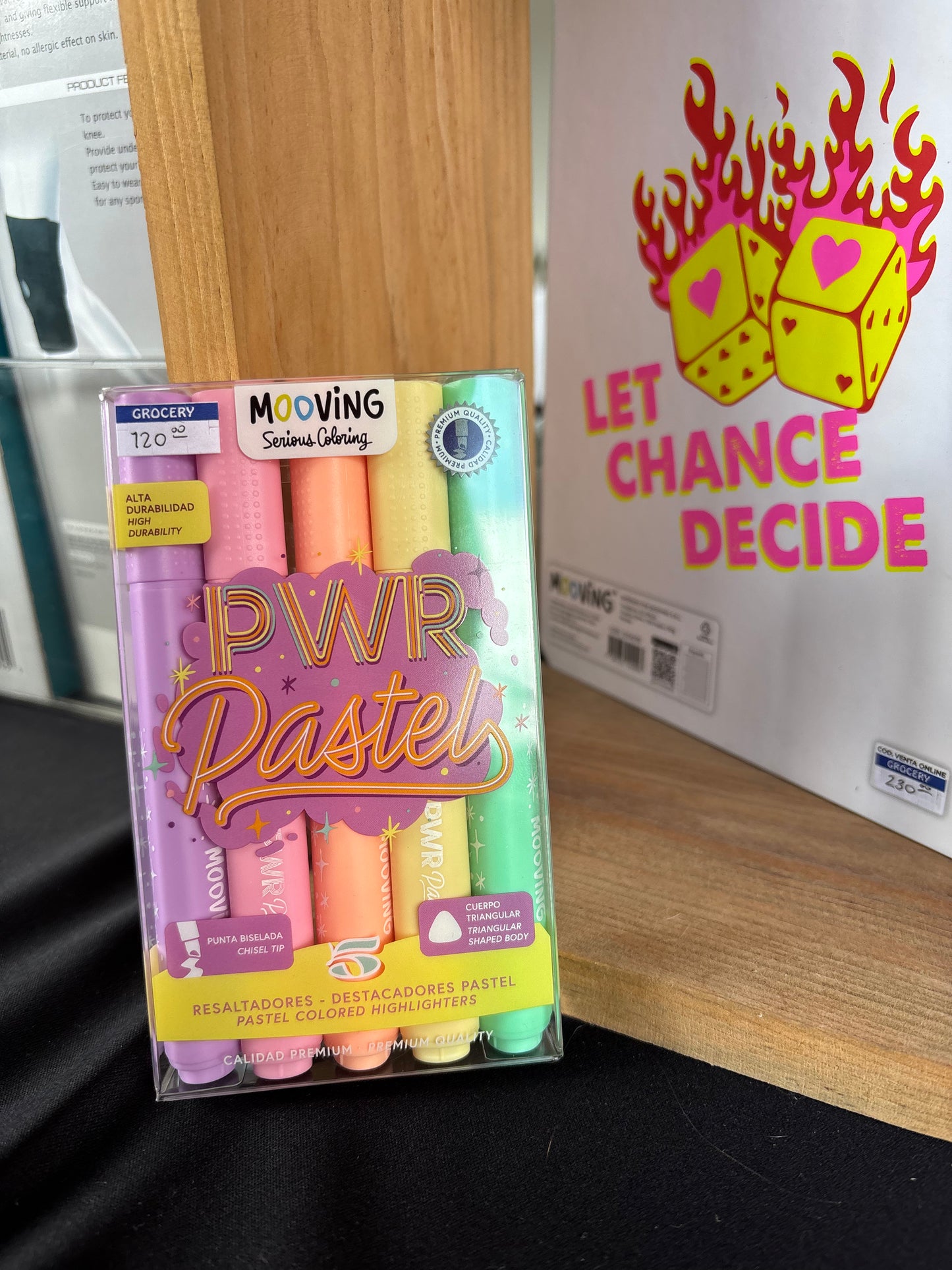 Resaltadores pwr pastel